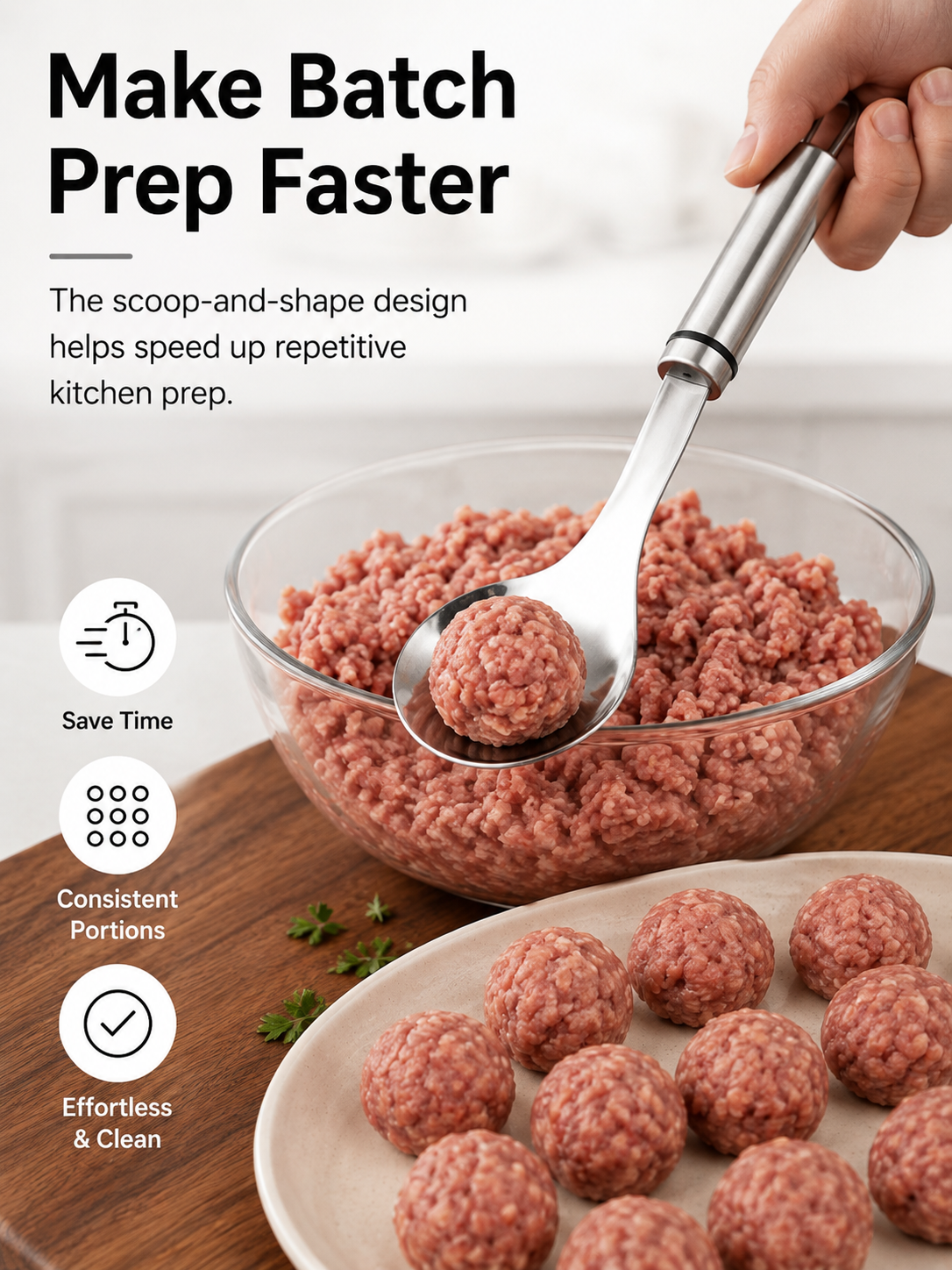 🍝Stainless Steel Meatball Maker Spoon