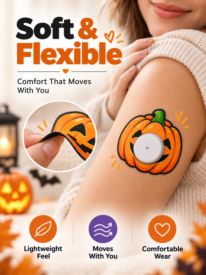 💙 FreeStyle Libre 1 CGM Sensor Adhesive Overpatch – Decorative 5-Pack Support Patches