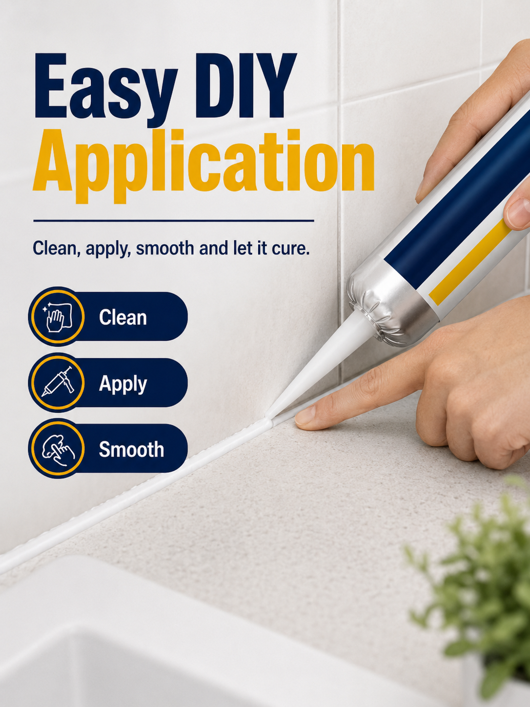 💧 High-Performance Waterproof Sealant – Seal Leaks, Gaps & Joints with Ease