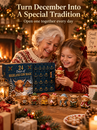 🎁24-Day Highland Cow Advent Calendar
