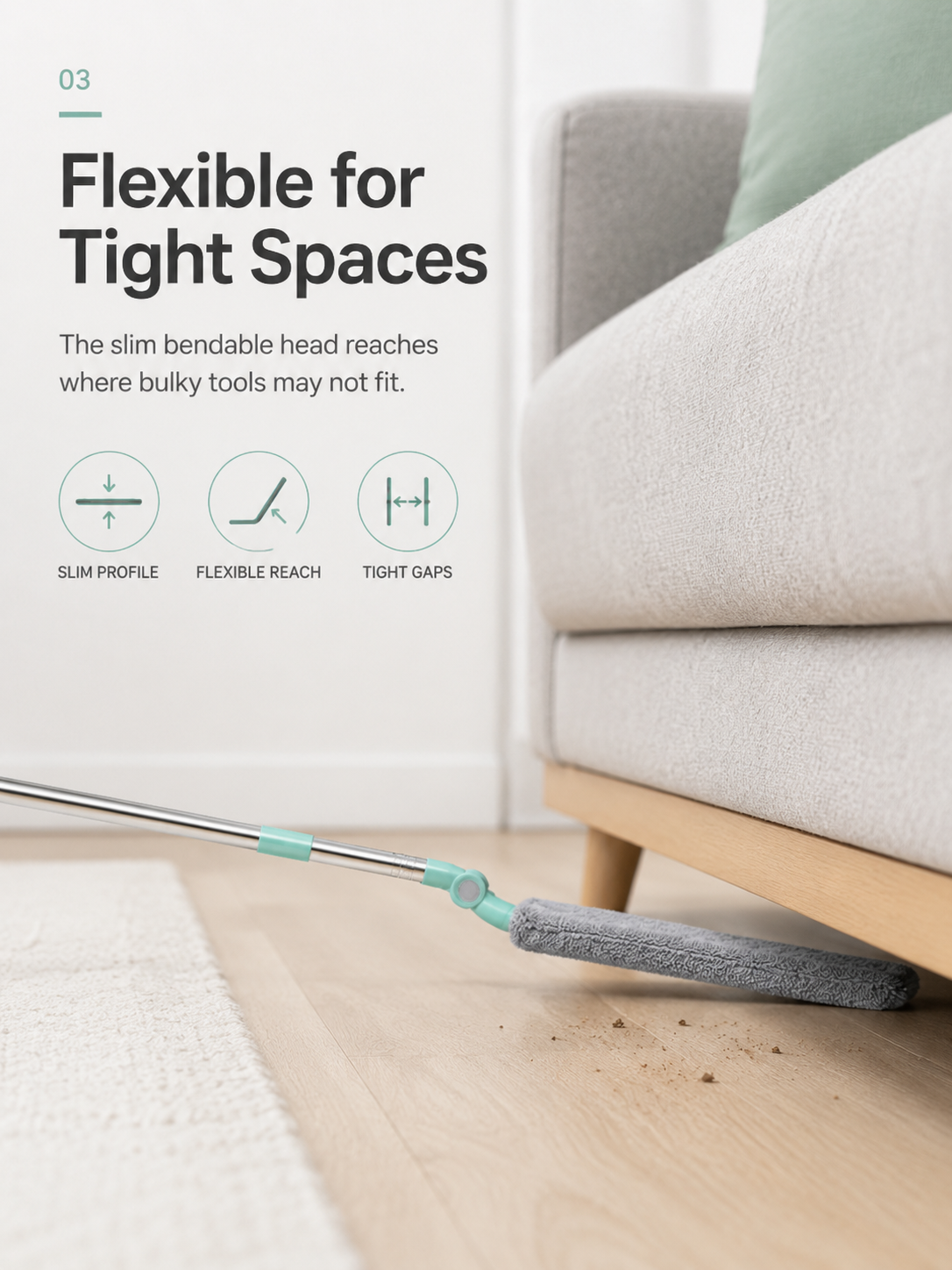 🔥Retractable Gap Dust Cleaner