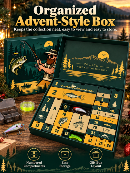 Fishing Advent Calendar – 24-Day Tackle & Lure Gift Set