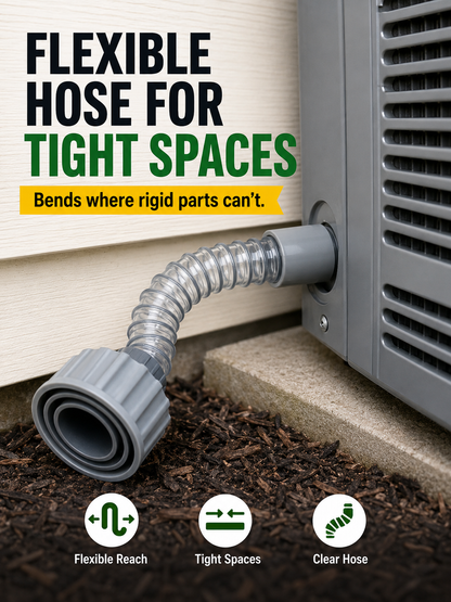 ⚡ Unclog AC Drain Lines Fast – Wet Vac Drain Cleaning Adapter