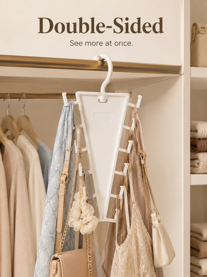 👚12-Hook Rotating Closet Organizer