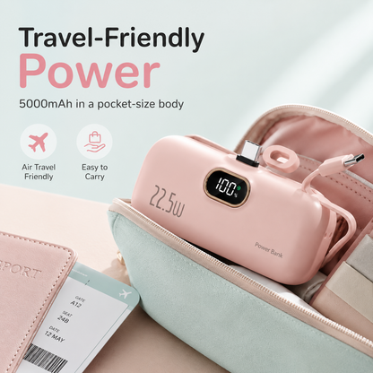 🔋 Mini Direct-Plug Power Bank