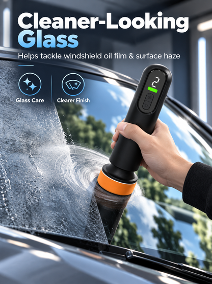 🚗 Cordless 3-Speed Car Polisher – 12,000 RPM Deluxe Scratch & Shine Detailing Kit