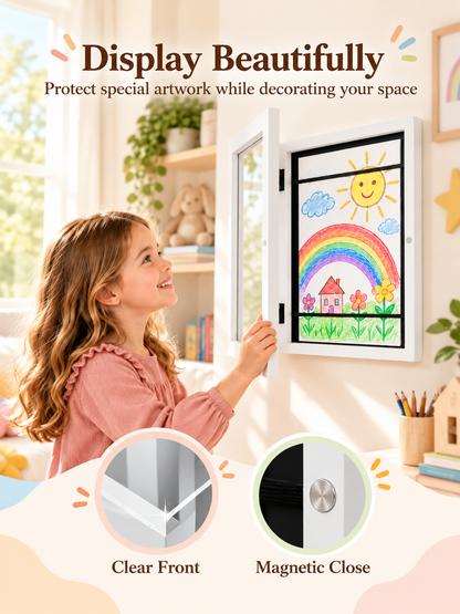 ✨ Kids Artwork Frame – Display & Store Your Child’s Creative Masterpieces