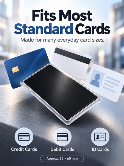 🛡️Side-View Privacy Card Sleeve - Protect your personal privacy