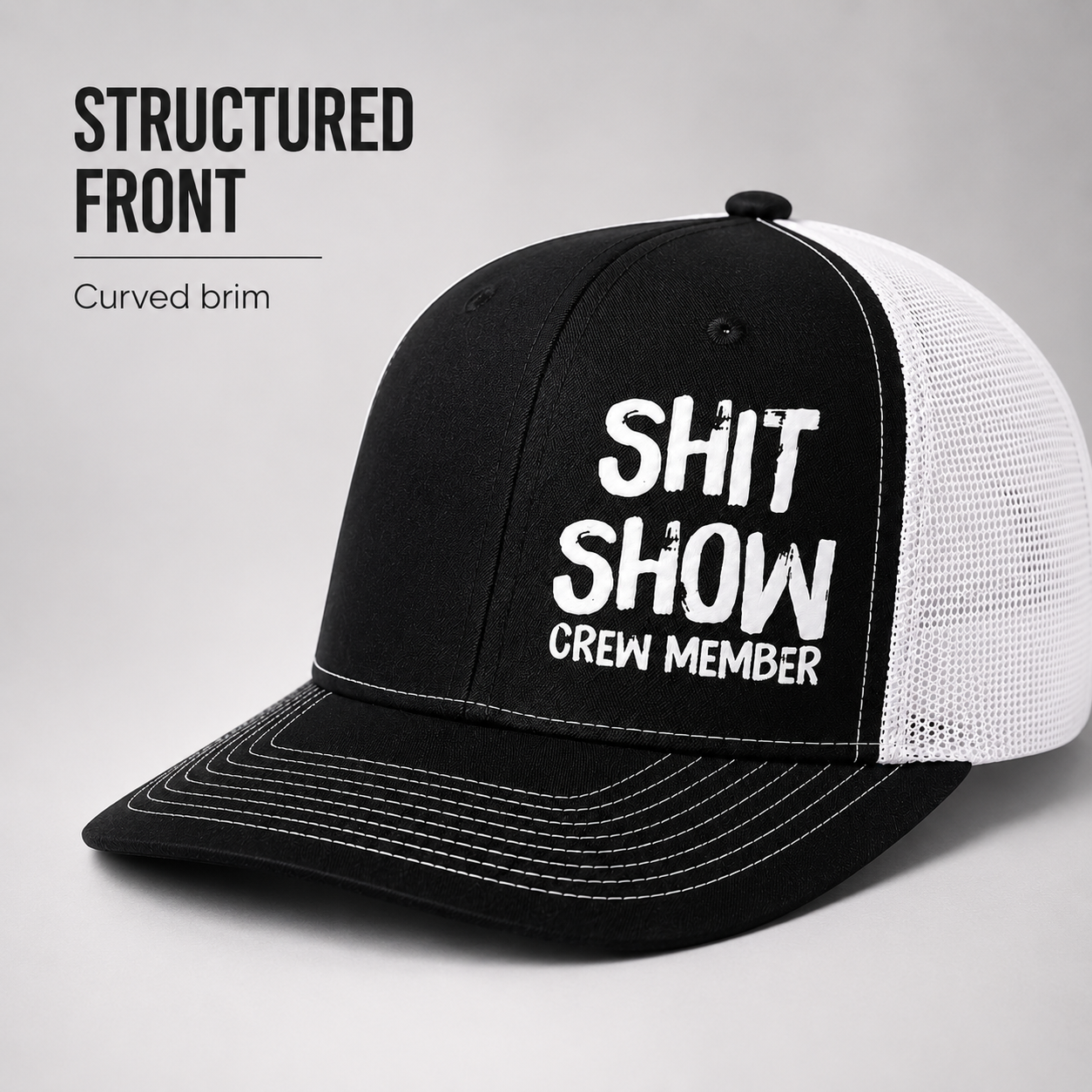 🧢 Same Irritating Dude, New Day Trucker Hat – Funny Adjustable Snapback Novelty Gift