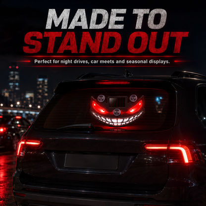 Demon's Eye – Solar LED Car Ambient Light with Dynamic Glow