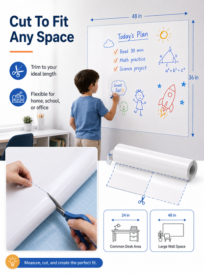The Blueprint Deskmat Includes the Blueprint Marker💻✏️ A Double-Sided Deskmat to Draw, Erase & Redraw As Needed.