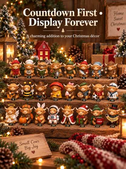 🎁24-Day Highland Cow Advent Calendar