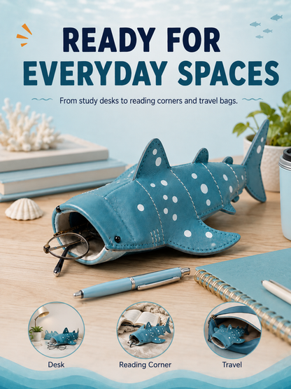 🦈3D Whale Shark Storage Pouch