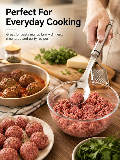 🍝Stainless Steel Meatball Maker Spoon