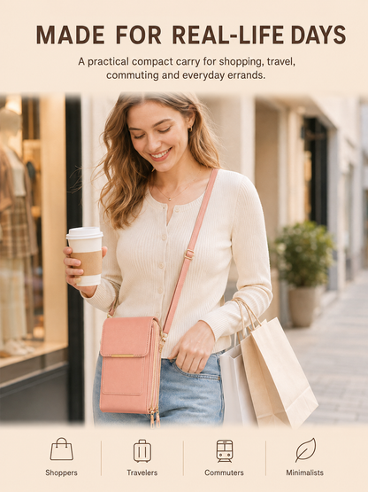 🎁Women's Touch Screen Mobile Phone Messenger bag🤩