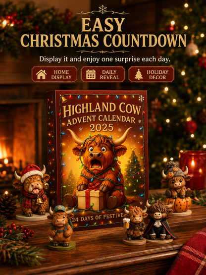 🎄🐮Highland Cow Advent Calendar 2026