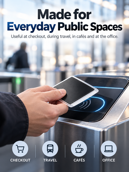 🛡️Side-View Privacy Card Sleeve - Protect your personal privacy
