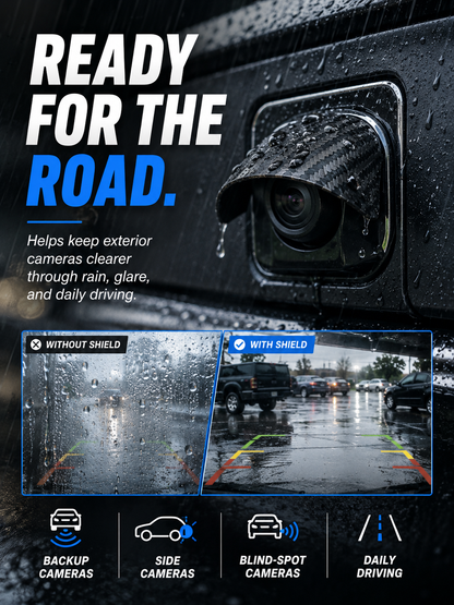 🌧️4-Pack Car Camera Rain Shields
