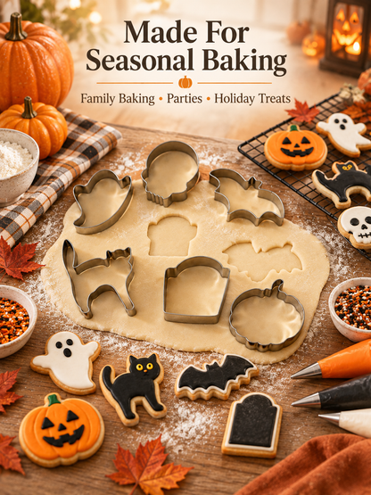 6-Piece Holiday Cookie Cutter Set