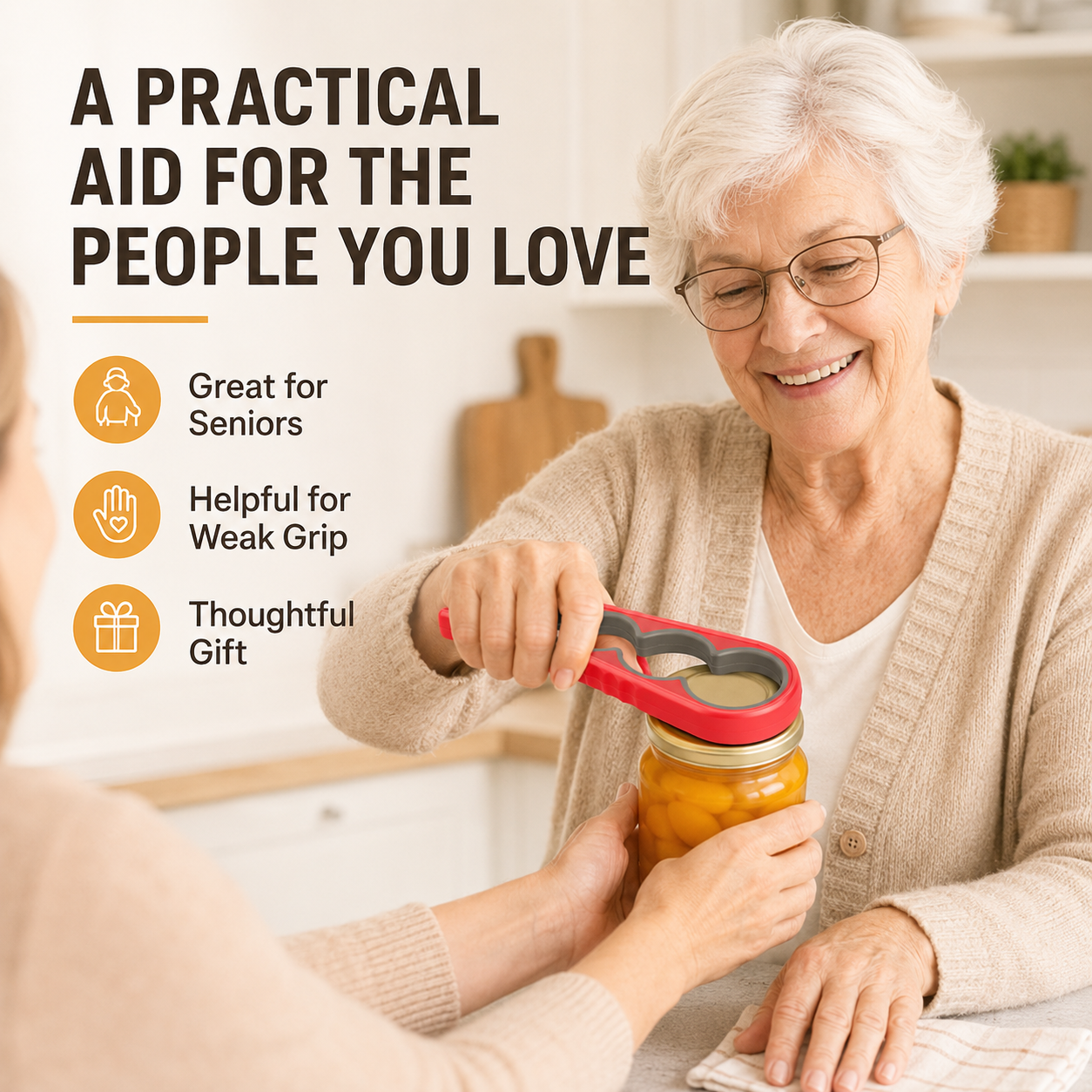 5-in-1 Easy-Grip Jar Opener Set for Weak Hands