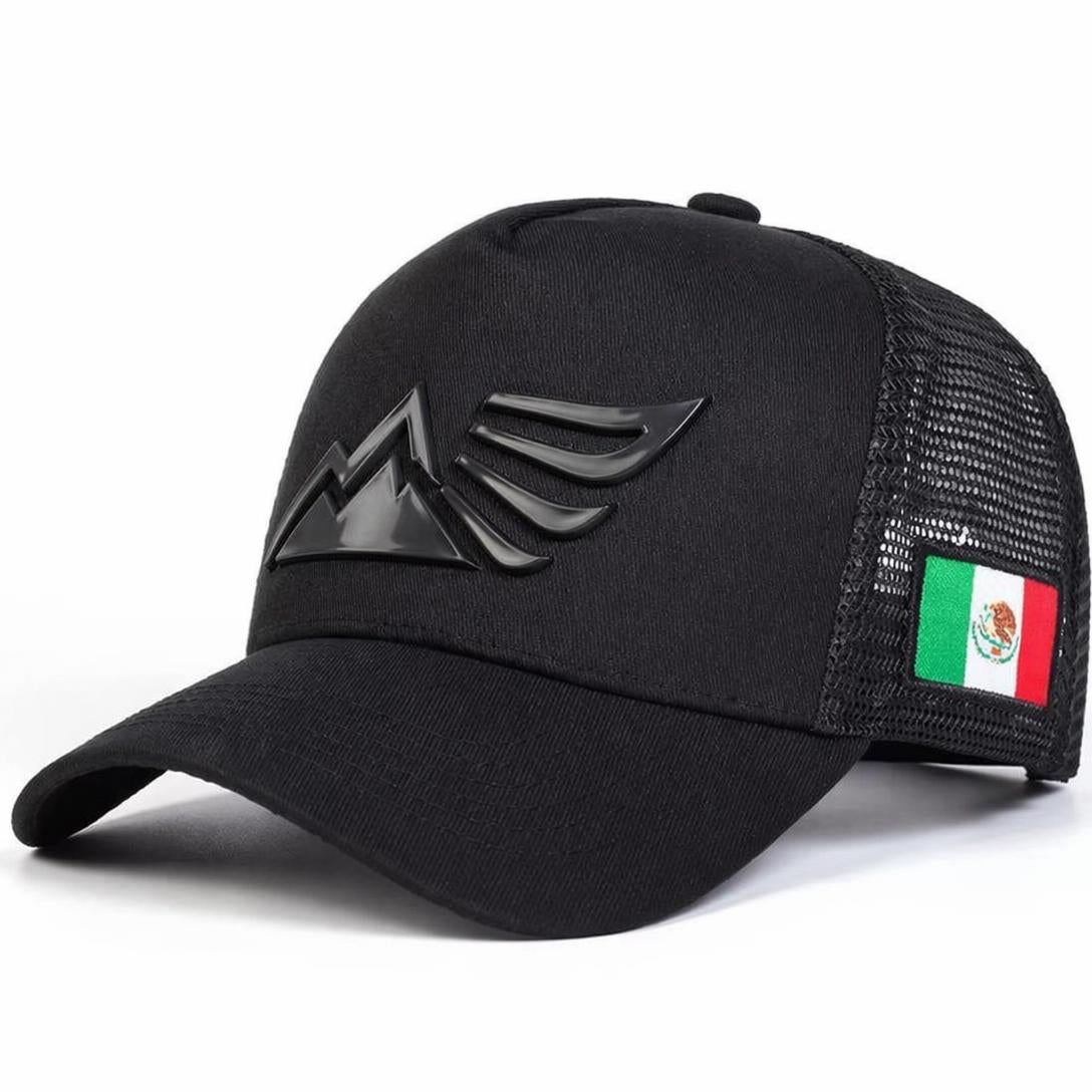 🦅 Mexican Eagle Label Trucker Hat