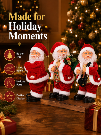 🎅 Dancing Santa Claus Toy with Music