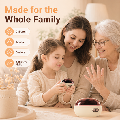 💅 LIMITED-TIME 50% OFF!  ✂️2-in-1 Smart Electric Nail Clipper & Polisher