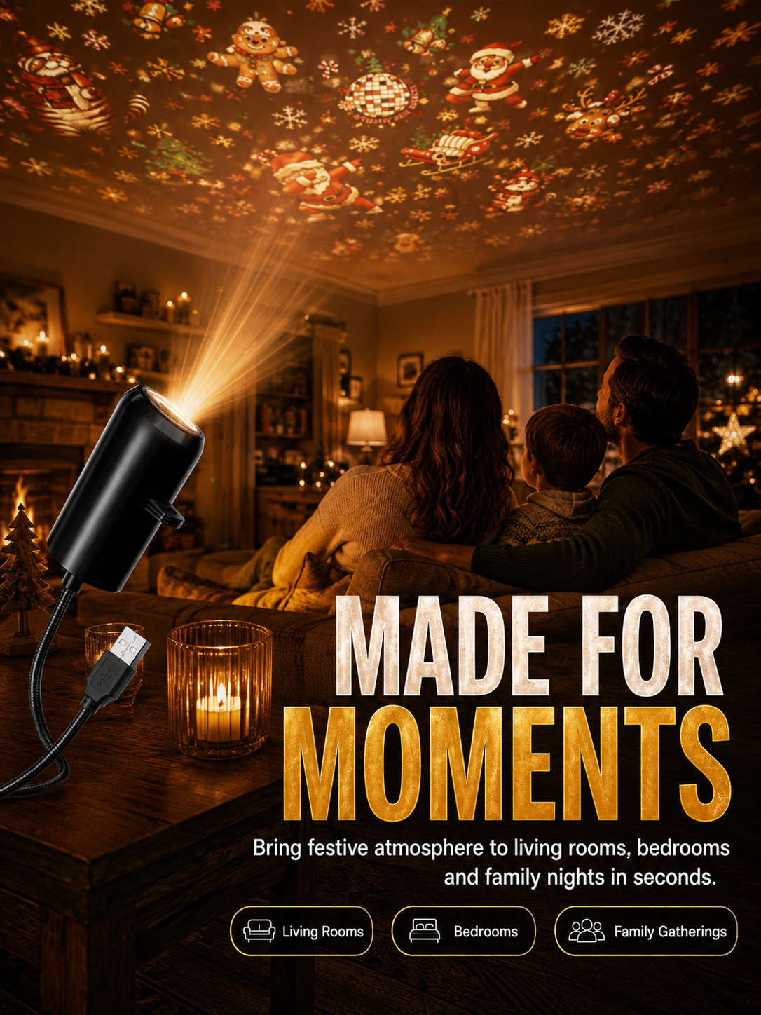 💡Multi-Scene Projection Light