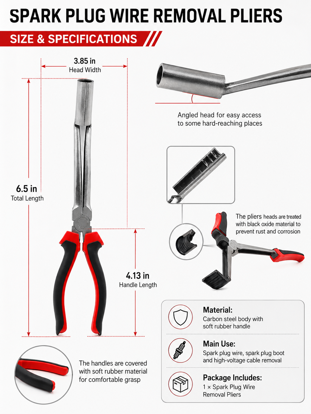 🔧 Spark Plug Wire Removal Pliers