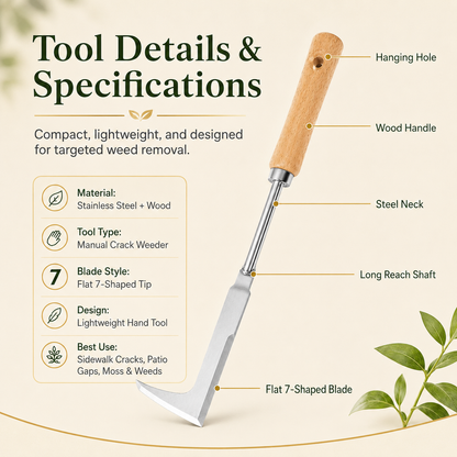 🏡✨Meet the 2026 Crack Weeder: The Secret to a Picture-Perfect Patio Without the Backache!