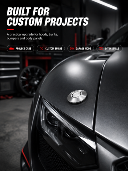 ⚙️Push-Button Quick-Release Hood Latch