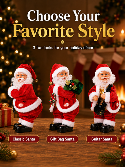 🎅 Dancing Santa Claus Toy with Music