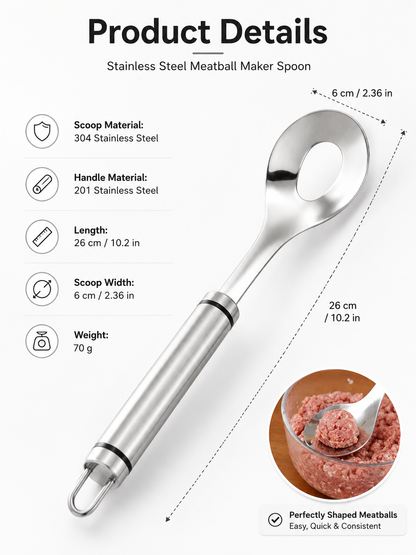 🍝Stainless Steel Meatball Maker Spoon
