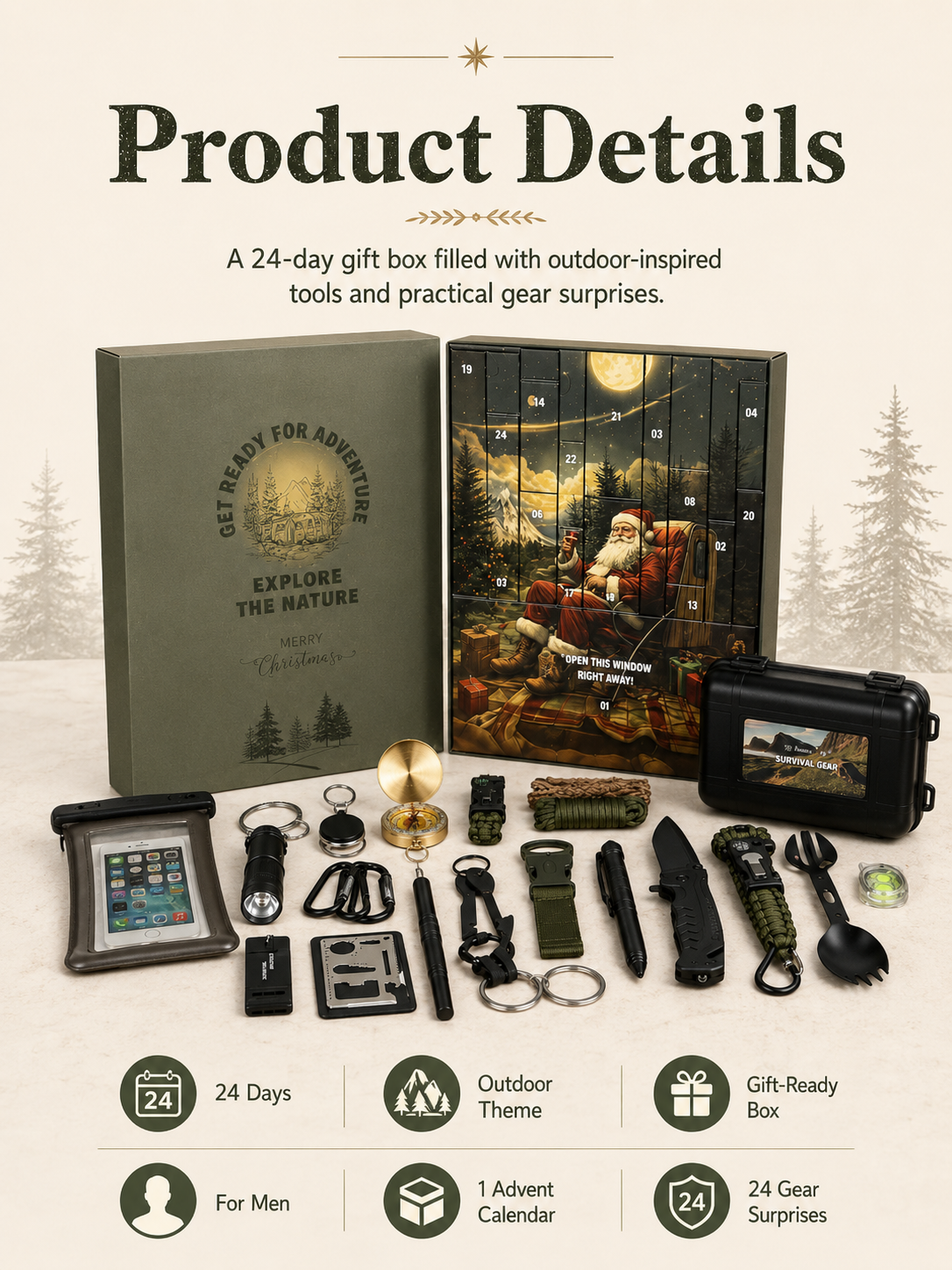 Men’s Survival Advent Calendar