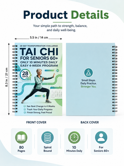 📅Tai Chi for Seniors 60+ Practice Guide