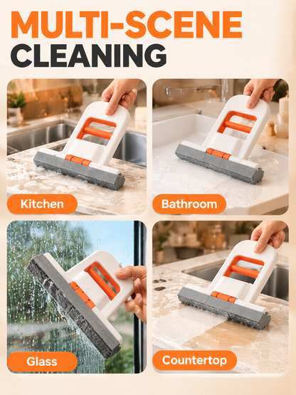 🧽 Foldable Handheld Sponge Squeegee – Quick Water Removal & Easy Countertop Cleaning