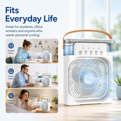 ❄️ 4-in-1 Personal Air Cooler