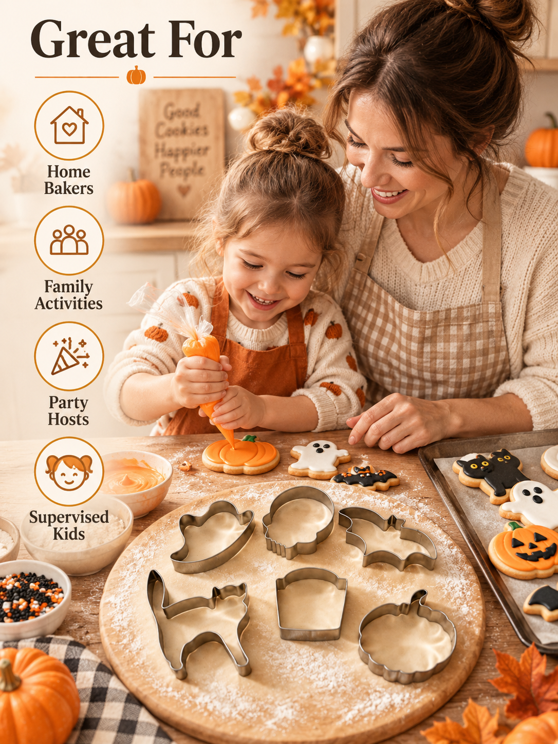 6-Piece Holiday Cookie Cutter Set