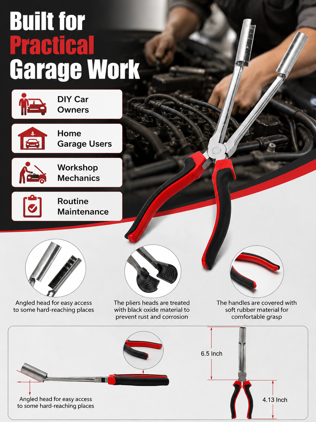 🔧 Spark Plug Wire Removal Pliers