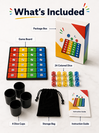 🎲Fast-Paced Color Matching Dice Game