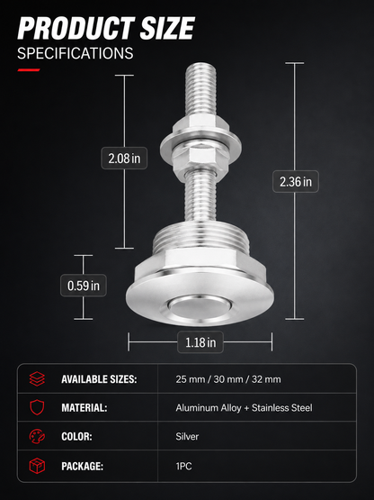 ⚙️Push-Button Quick-Release Hood Latch