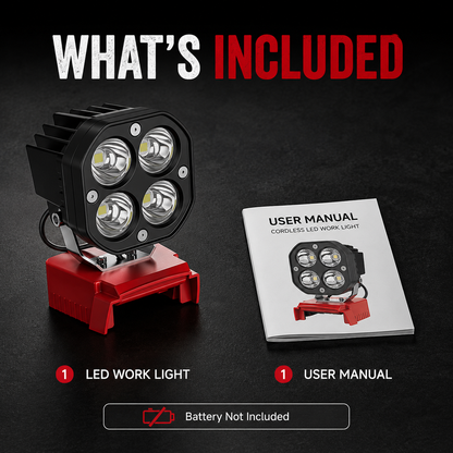 🏕️ Omni-Directional Magnetic LED Pod Light