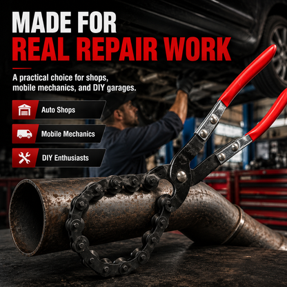 🔧 Professional Chain Exhaust Pipe Cutter