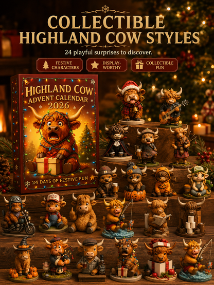 🎄🐮Highland Cow Advent Calendar 2026