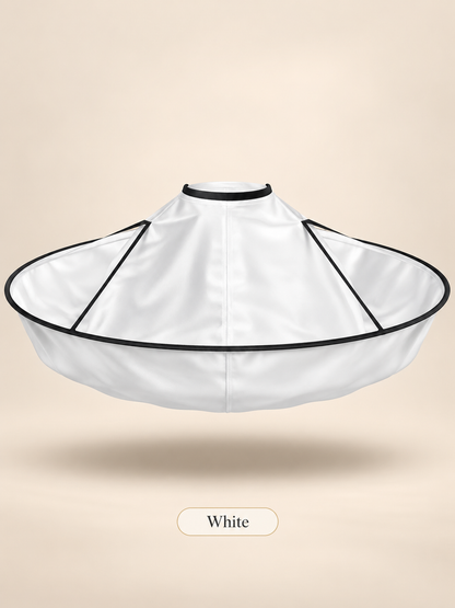✂️ Haircut Cape with Catcher – Adjustable Hair Cutting Umbrella for Home & Salon