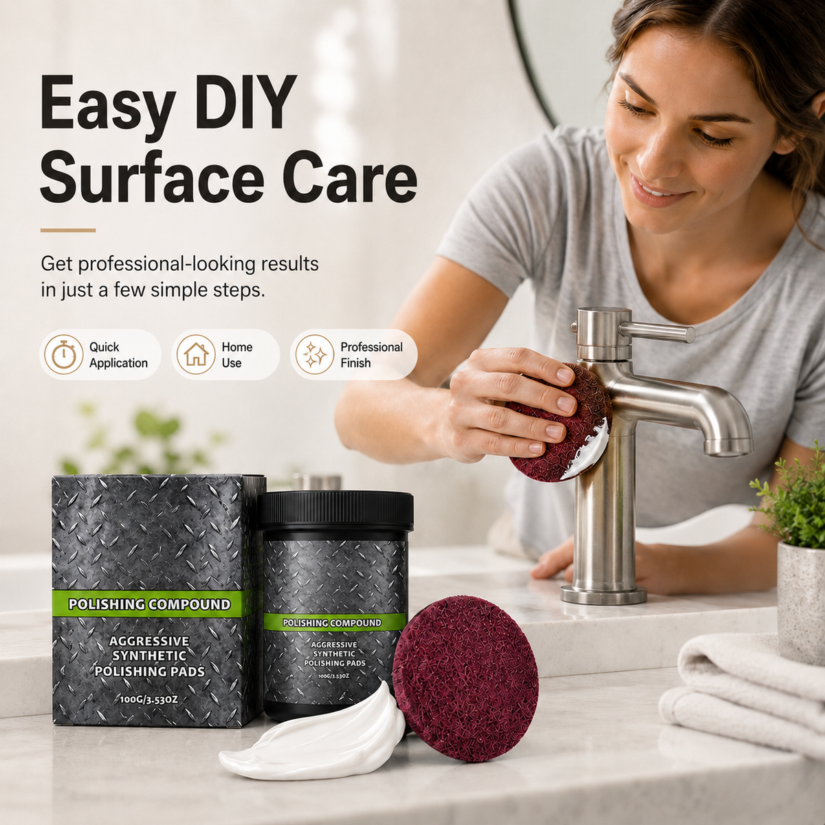 ✨All-in-One Surface Restoration Polish with Pad