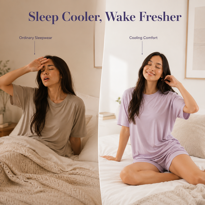 Beat the Heat: Ultra-Breathable Cooling Pajamas for All-Night Rest