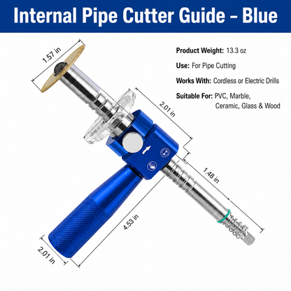 ⚙️ 1-1/4" PVC Inside Pipe Cutter | Precision Internal Pipe Cutting Tool