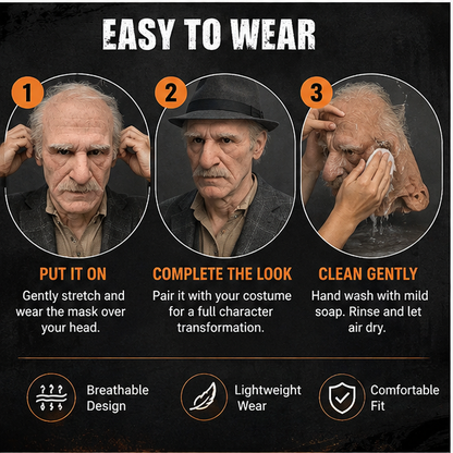 Halloween Pre Promtion 49% OFF💥New Style Mask Headgear(Buy 2 Free Shipping)