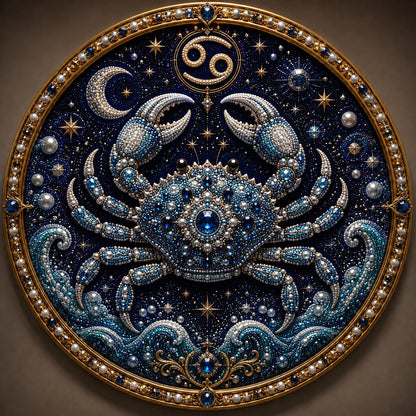 🔥 Only a few sets left!💎 12 Zodiac Signs Pearl Art Kit